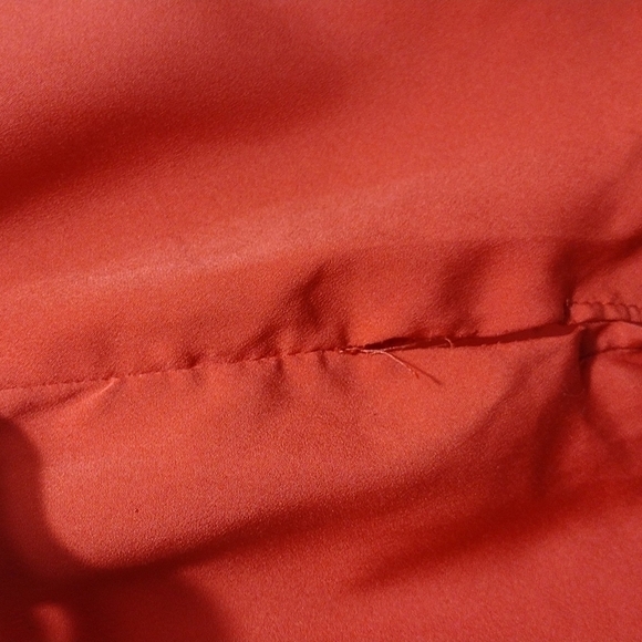 STRAPLESS leg split maxi dress corral Large - Picture 10 of 16